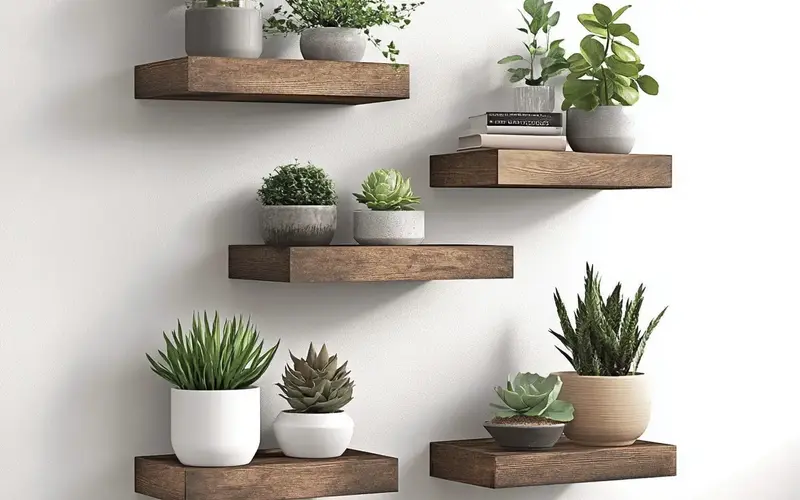 Floating Shelves: