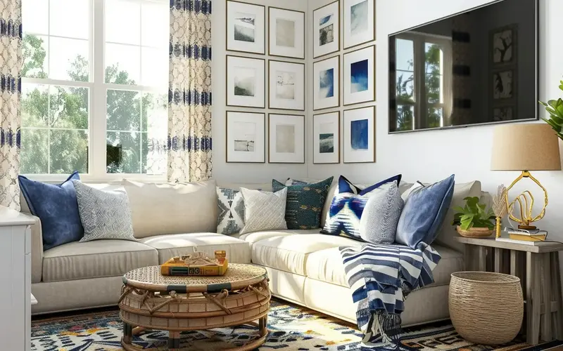 Gallery Wall or Large Art Piece: