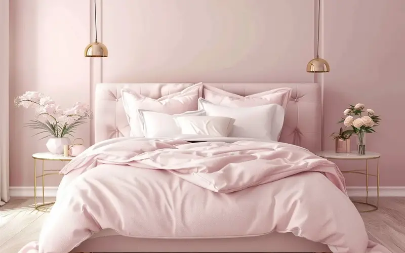 Blush Pink: