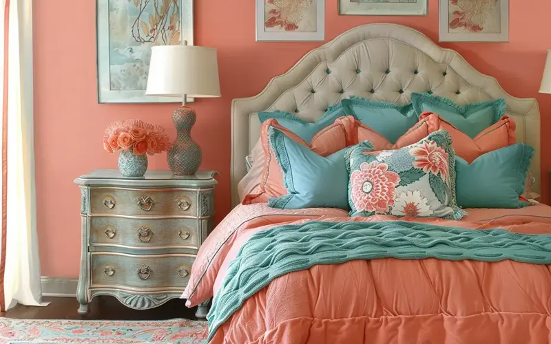 Muted Coral: