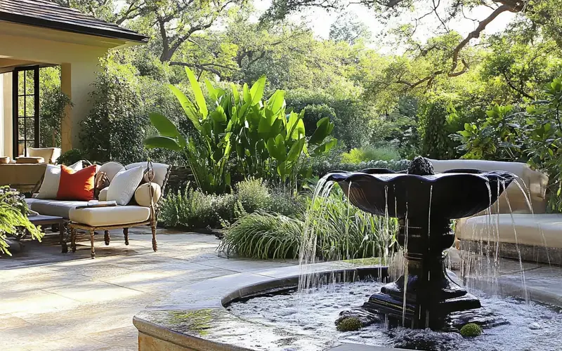 Install a Water Feature for Tranquility: