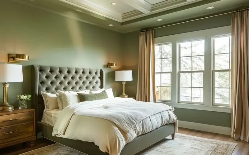 Olive Green:
