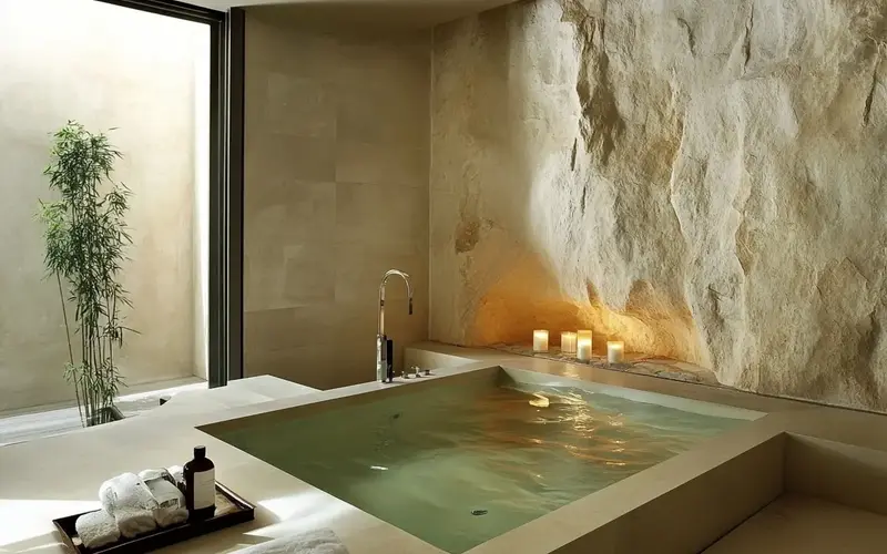 Sunken Bathtubs: