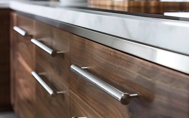 Recessed Pulls (Finger Pulls):