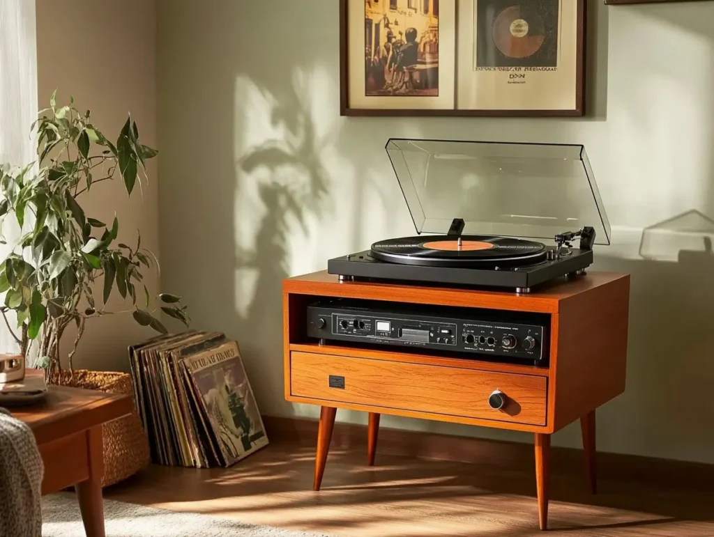 Record Players & Vinyl Collections: