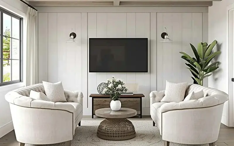 Loveseat & Armchairs: