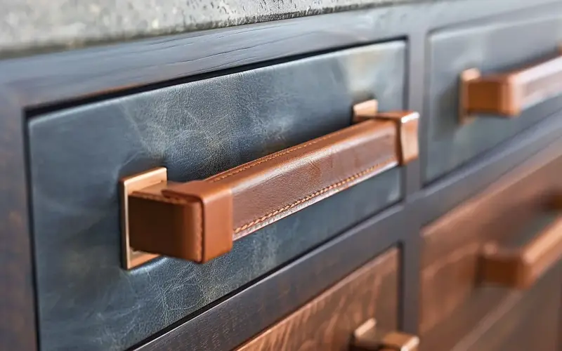 Leather Pulls: