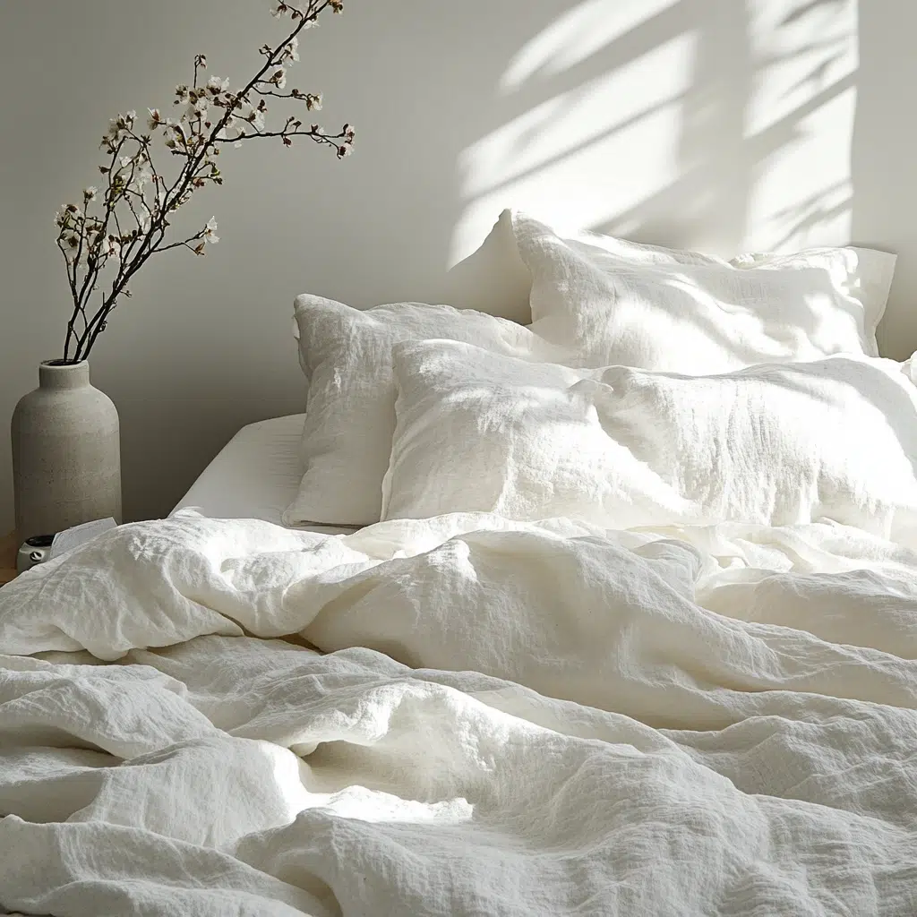 Light and Breezy Bedding: Lightweight bedding materials like cotton or bamboo are perfect for spring. They’re breathable and comfortable, keeping you cool and cozy as the weather warms up. Using a light duvet or quilt can make a big difference in your sleep quality. It’s all about comfort and creating a restful environment.