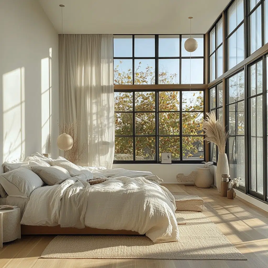 Natural Light Maximization: Natural light is essential for creating a bright and cheerful spring atmosphere. Opening your windows and minimizing window coverings allows sunlight to flood into your bedroom, boosting your mood and energy levels. It’s like bringing the outdoors in.