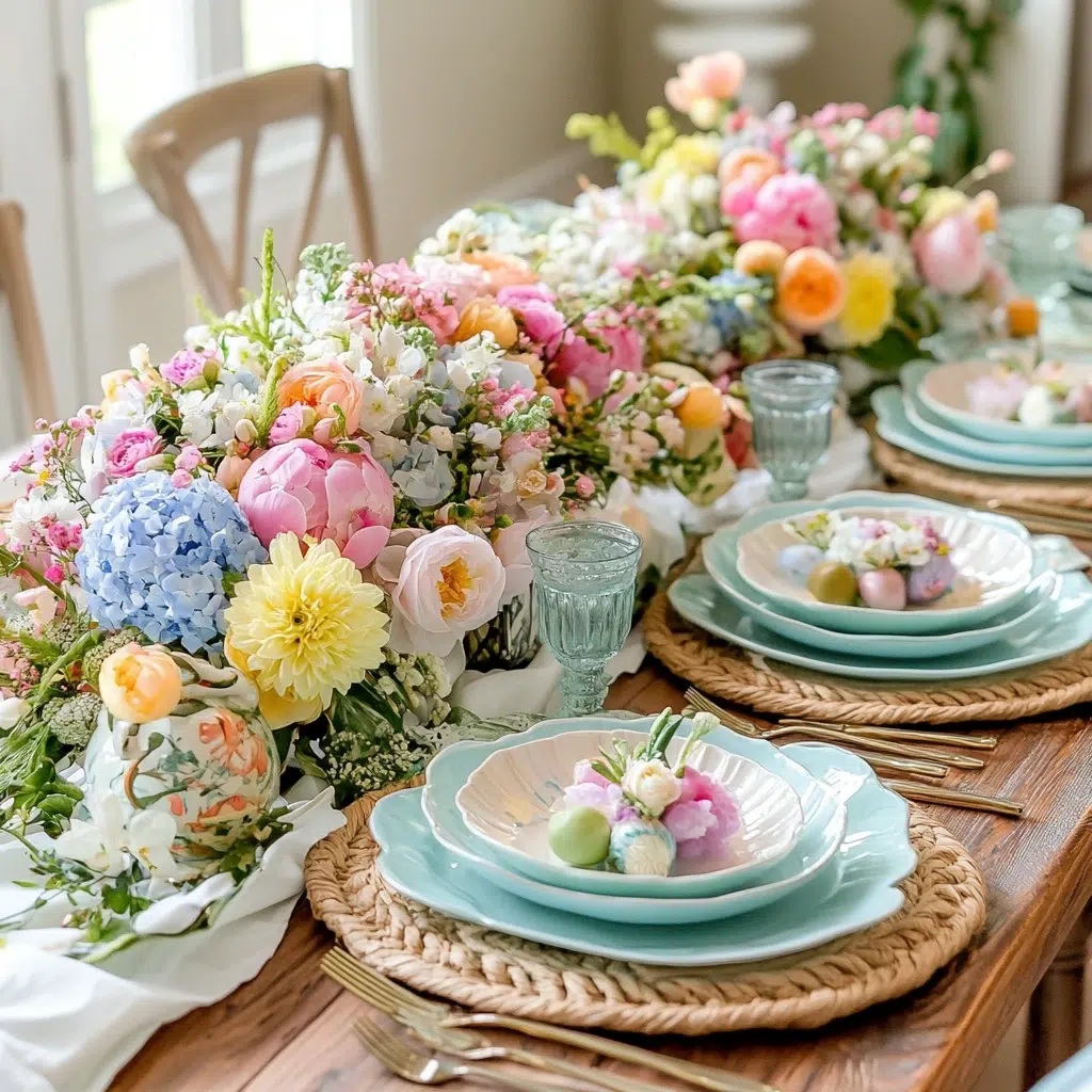Spring Table Decor