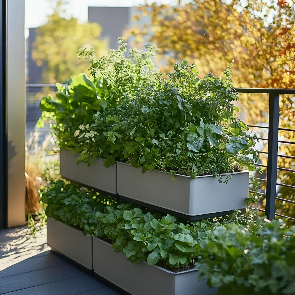 Urban Gardening Solutions: Stacking Planters
