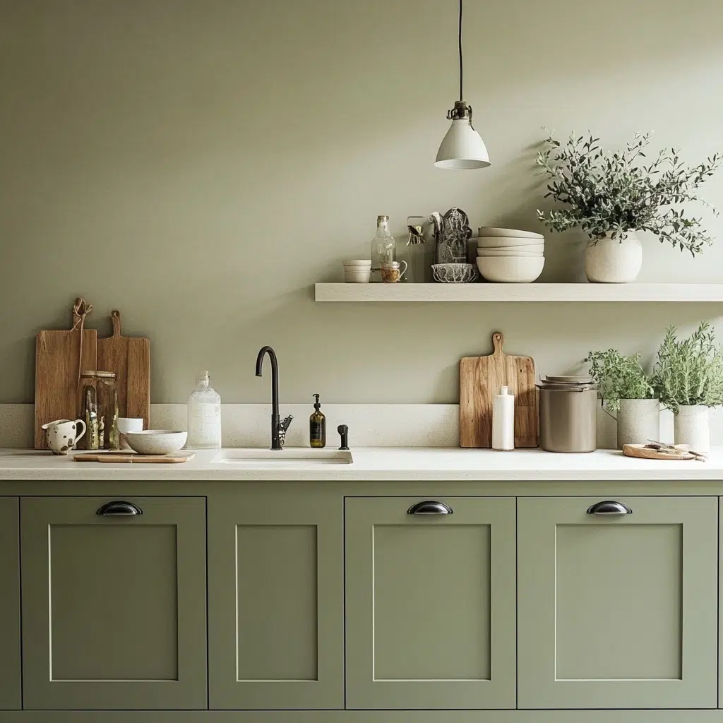 Minimalist Mood: Decorating Your Sage Green Kitchen with Intention