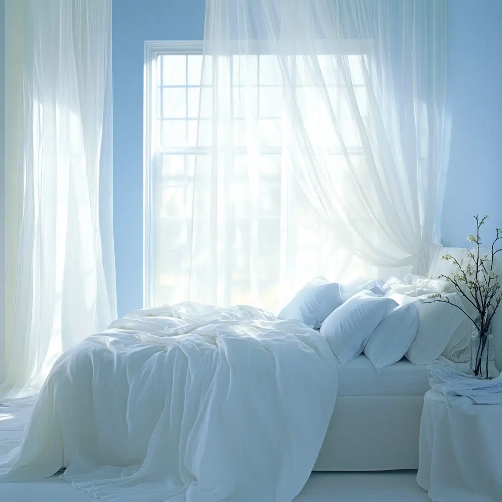 Sky Blue & Linen White