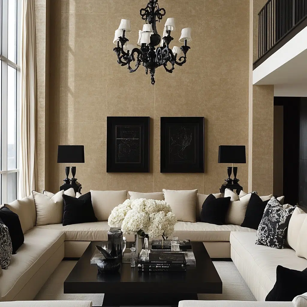 Statement Lighting Living Room