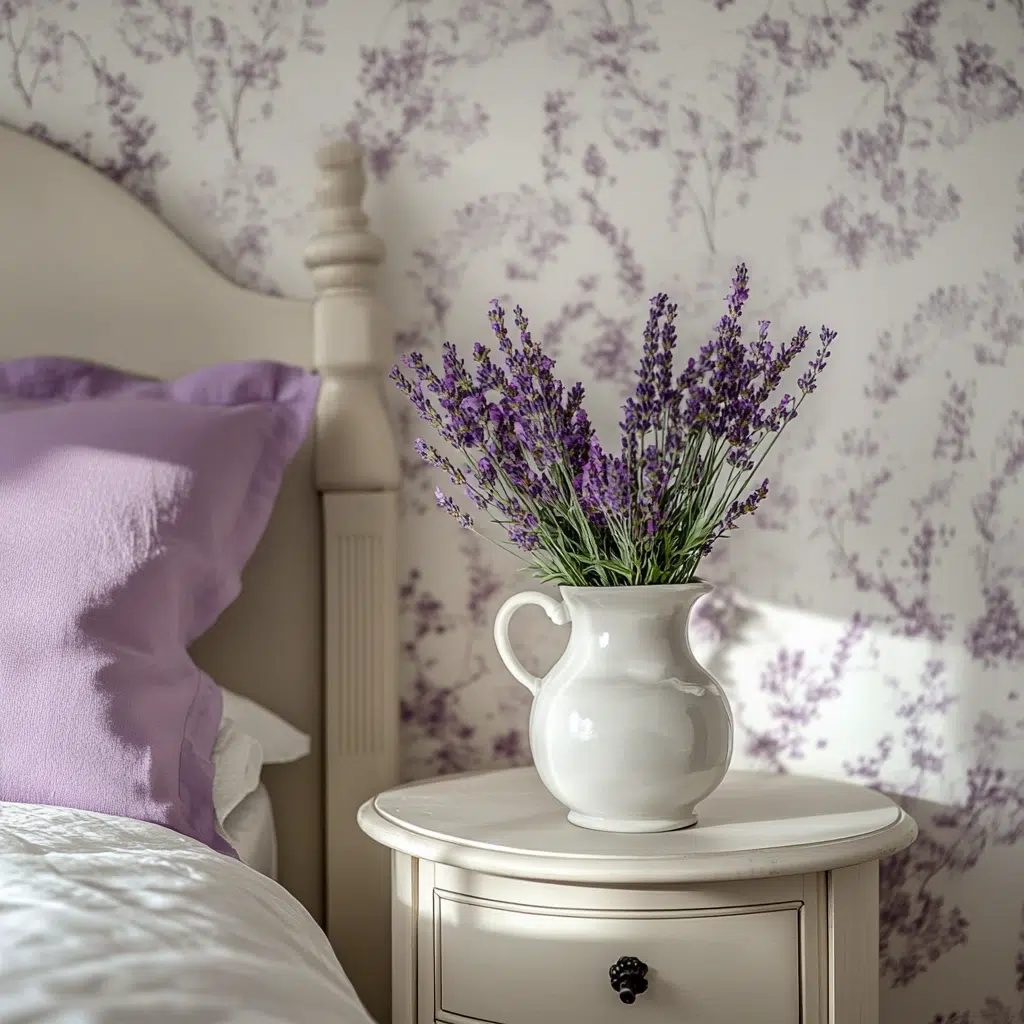 Place Fresh Lavender Flowers on Your Nightstand