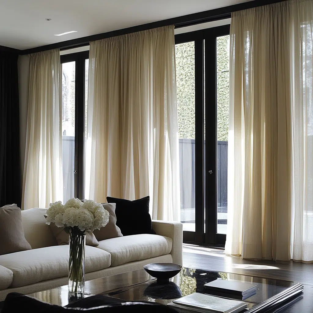 Sheer Sophistication Living Room
