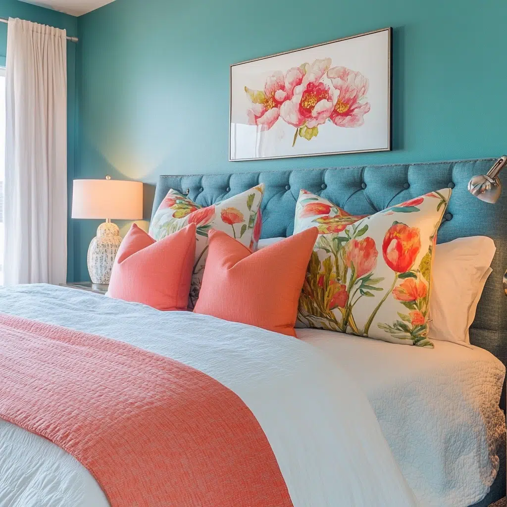 Teal & Coral