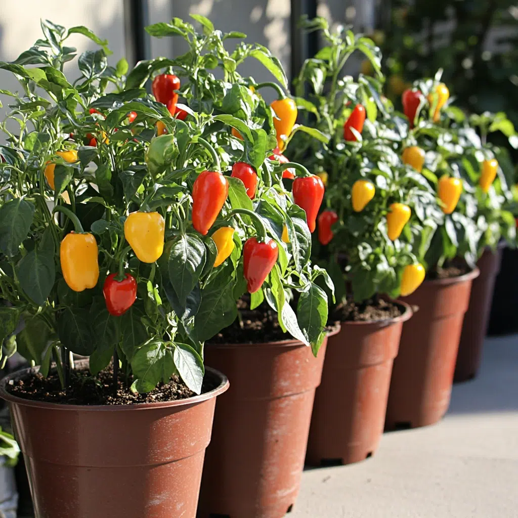 Urban Gardening Solutions: Dwarf Pepper Plants