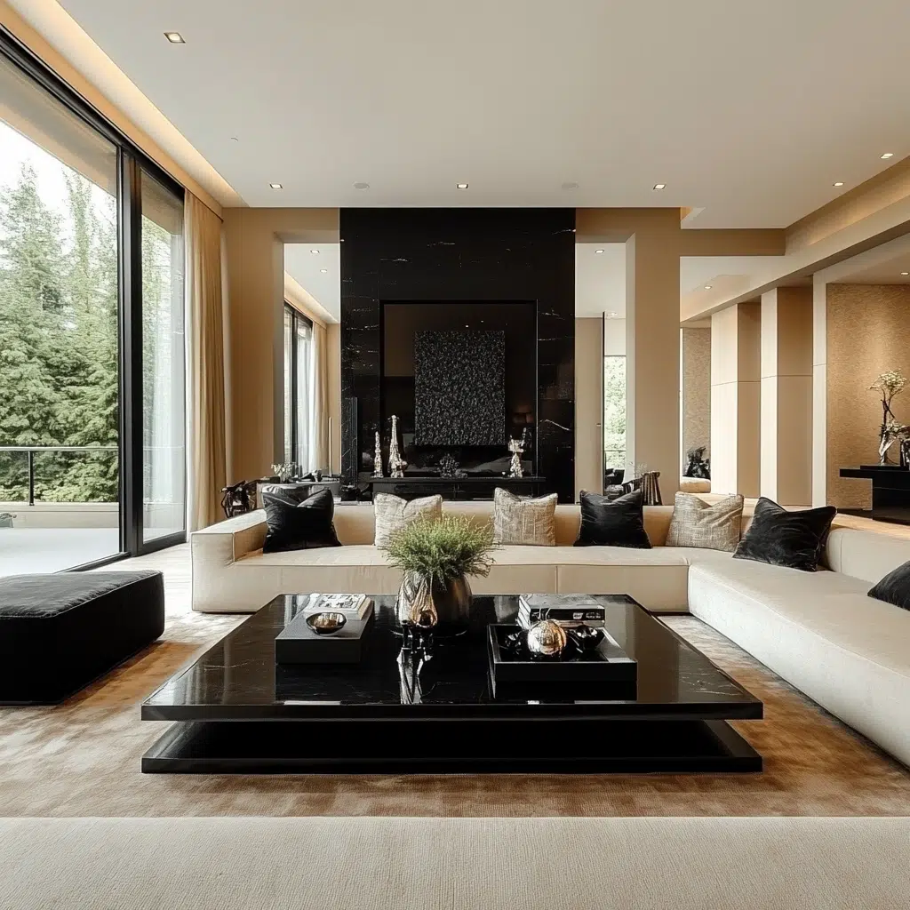 Open Concept Flow Living Room