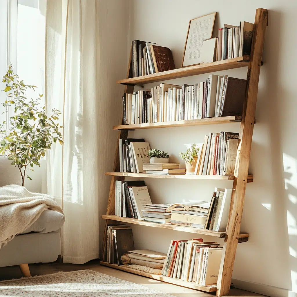 Ladder Shelf Elegance