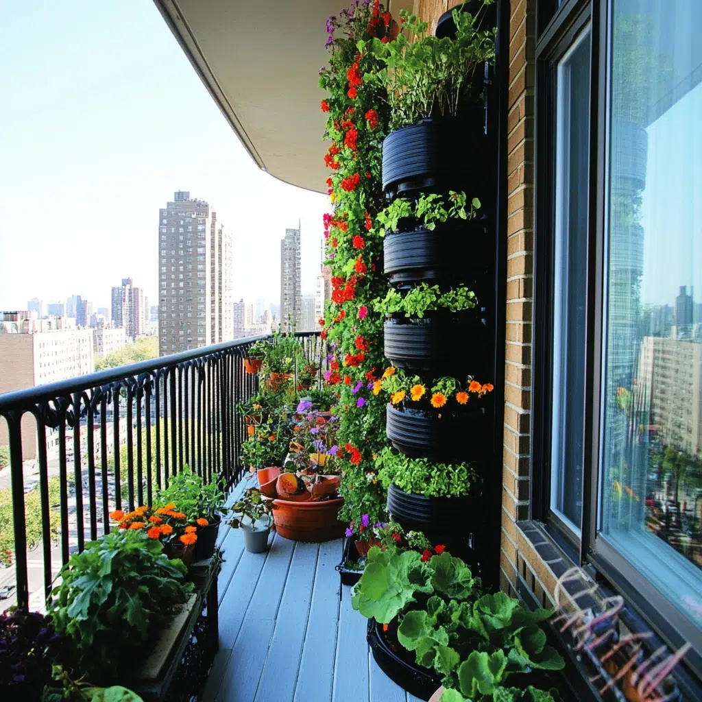 Urban Gardening Solutions: Vertical Garden Towers