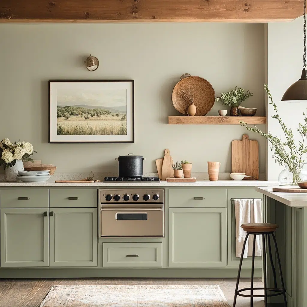 Incorporate Artwork with Natural Themes: Reinforcing the Serene Connection