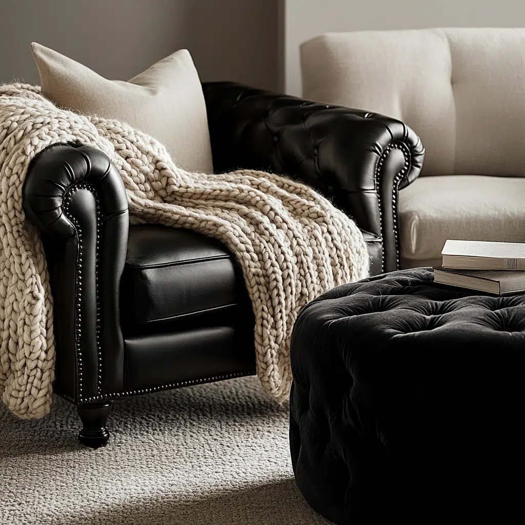 Textured Comfort Living Room