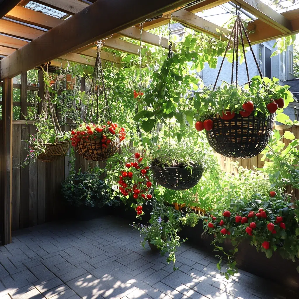 Urban Gardening Solutions: Hanging Baskets