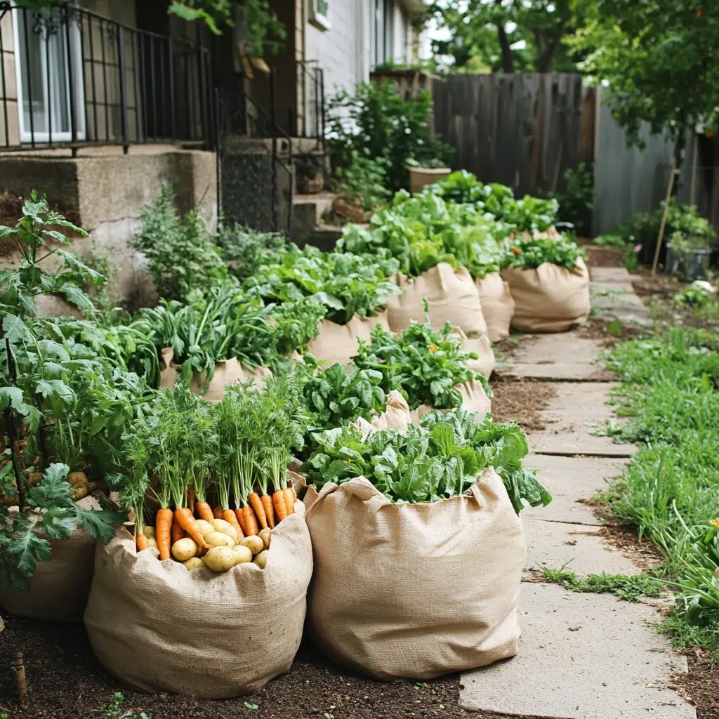 Urban Gardening Solutions: Fabric Grow Bags