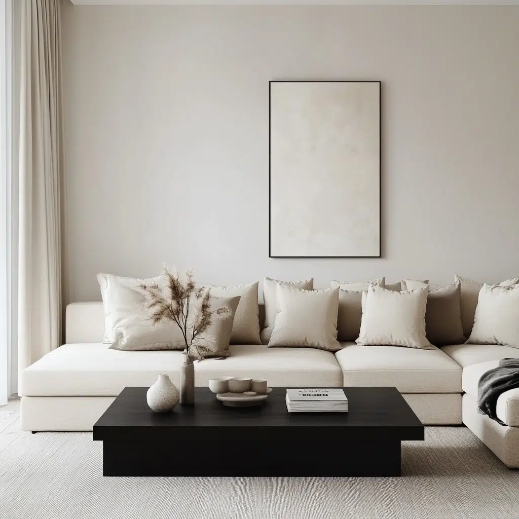 Minimalist Chic Living Room