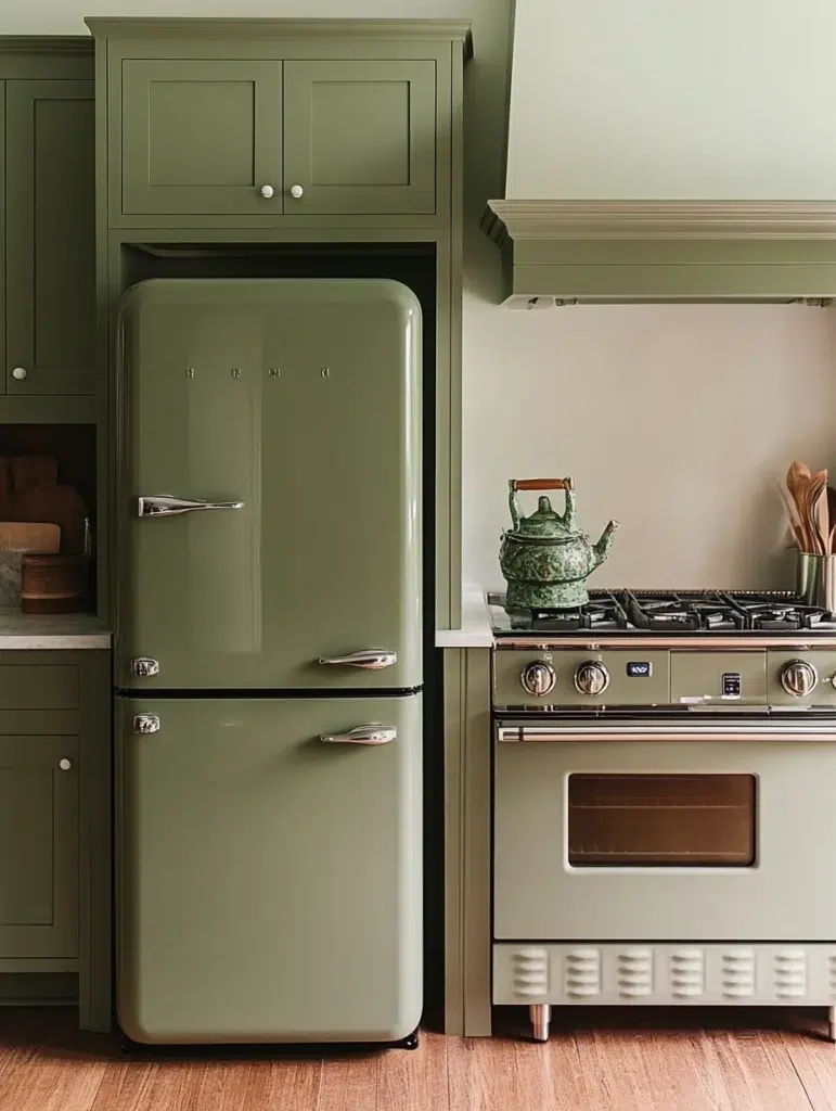 Sage Green Appliances