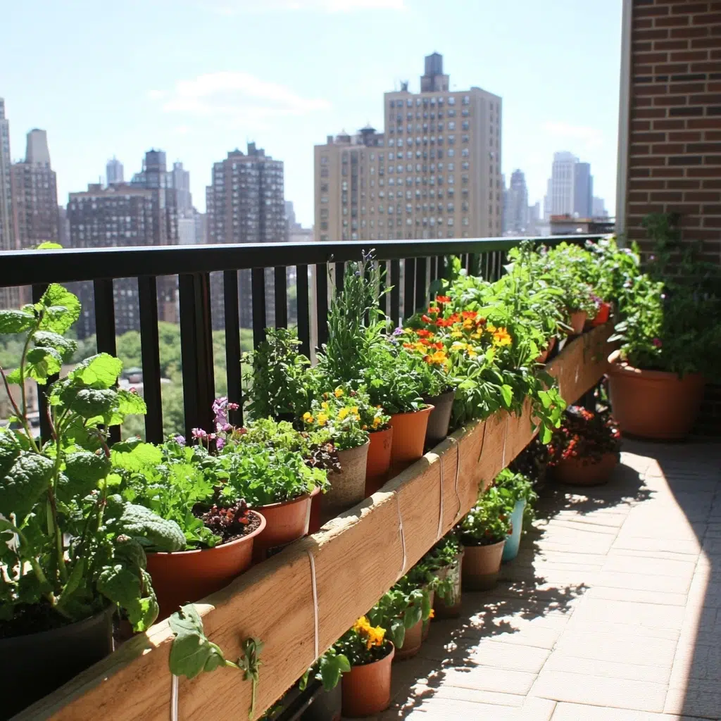 Urban Gardening Solutions: Railing Planters
