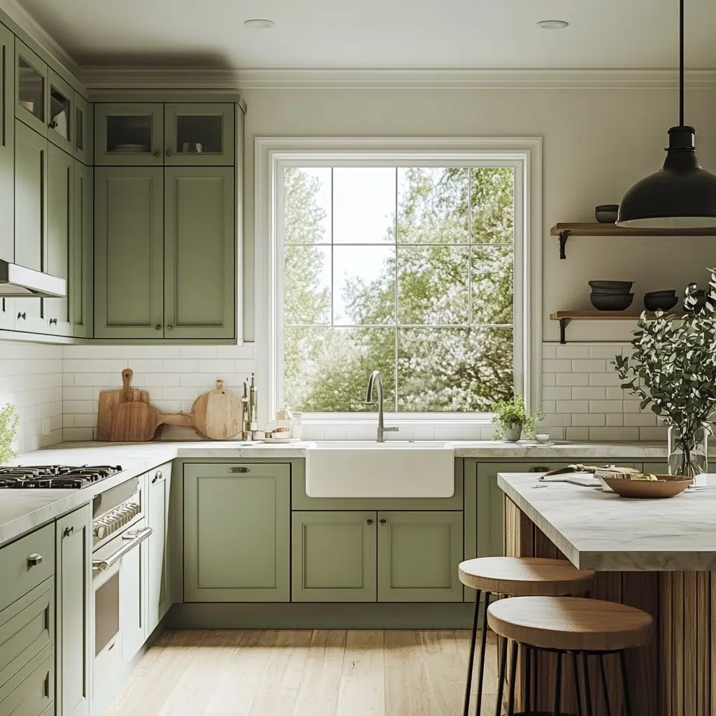 The Power of Natural Light: Maximizing Brightness in Your Sage Green Kitchen