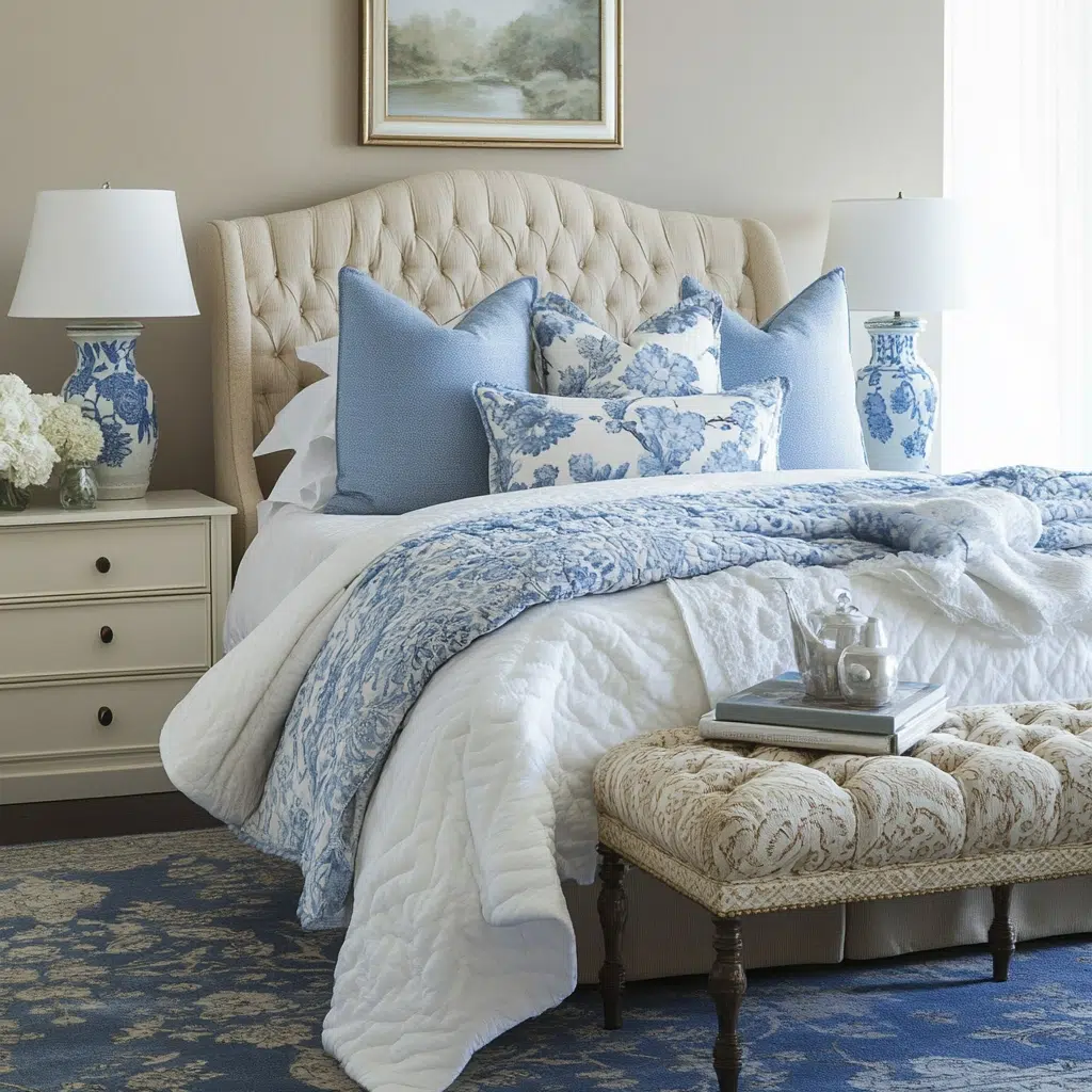 Blue and Cream Bedroom Ideas: Versatility in Design