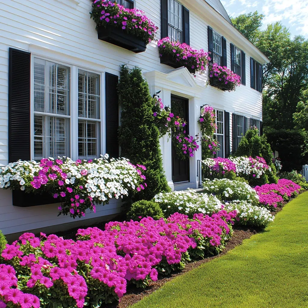 Flower Bed Ideas for the Front of the House: Window Box Wonders