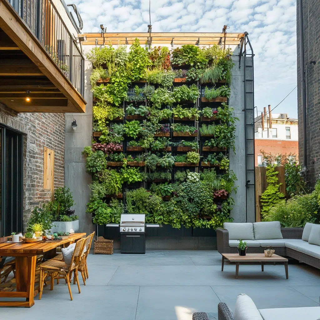 Herb Garden Ideas for Your Outdoor Oasis: Vertical Herb Gardens: Growing Up, Not Out