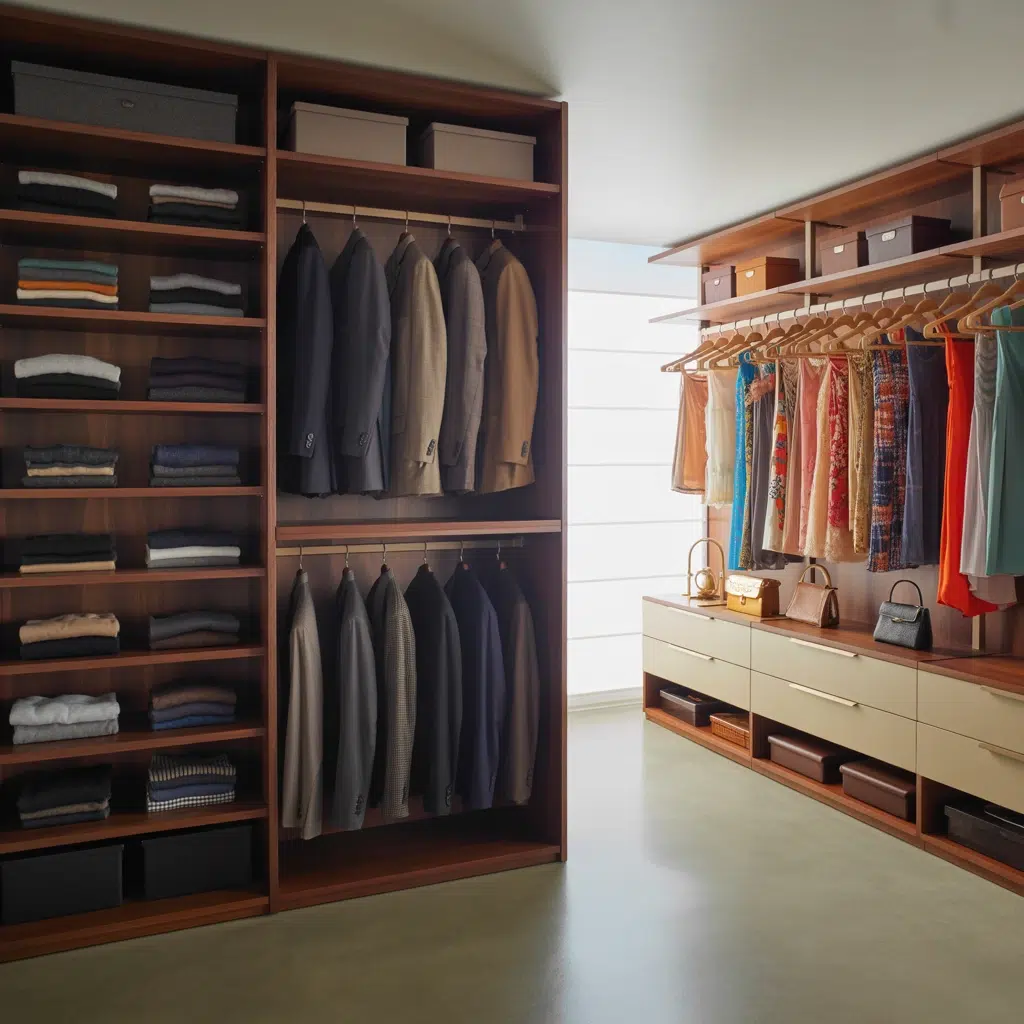 Amazing Apartment Ideas for Couples: Curate a "His & Hers" Closet System (Peace Through Organization)