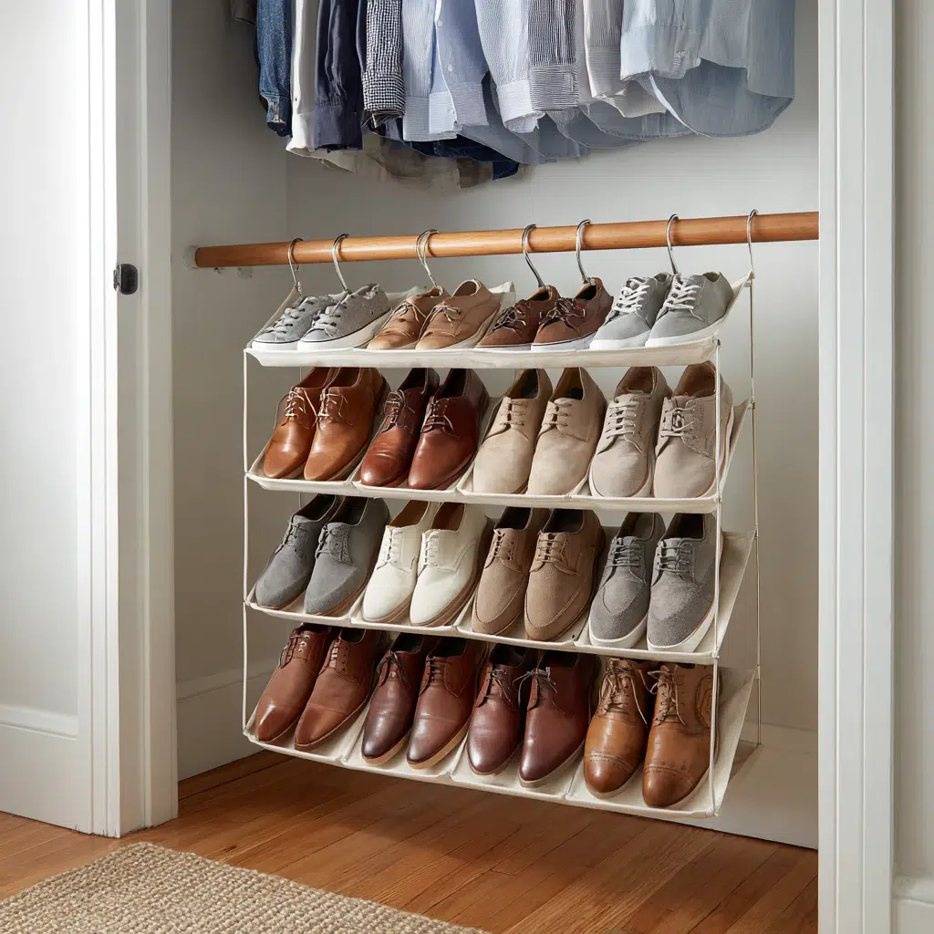 Creative Closet Ideas for Small Spaces: Shoe Organizers (Beyond the Door)