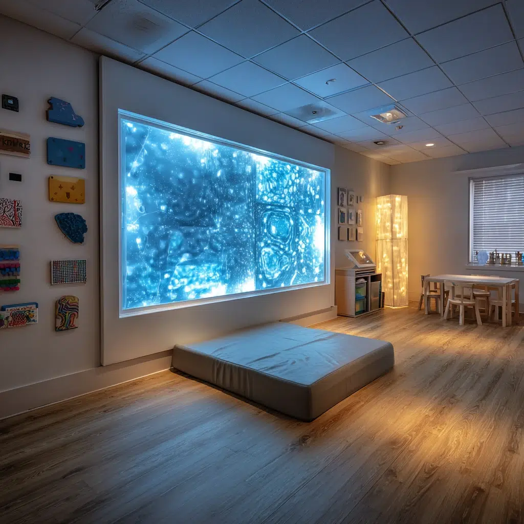 Calming Sensory Room Ideas: Interactive Wall Panels