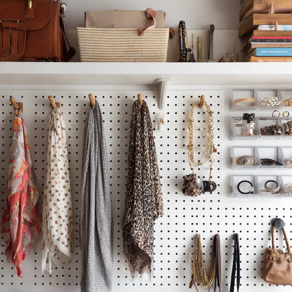 Creative Closet Ideas for Small Spaces: Pegboard Magic