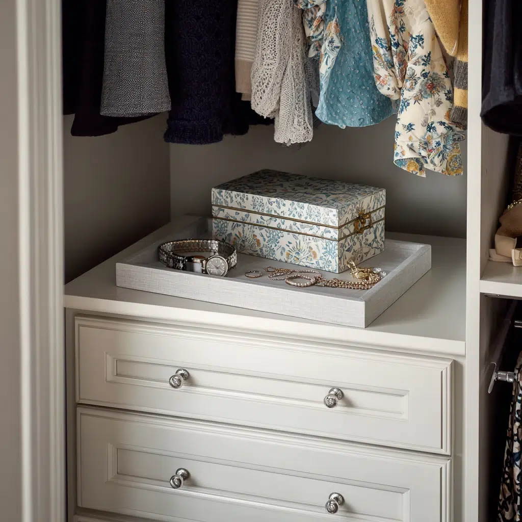 Creative Closet Ideas for Small Spaces: Innovative Use of Dresser Tops
