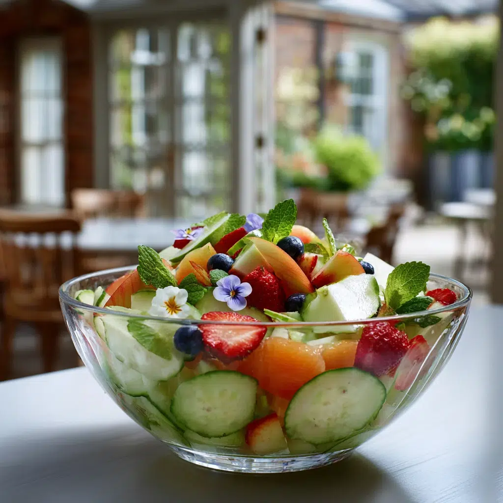 Creative Fruit Tray Ideas: Garden Fresh Fruit Salad