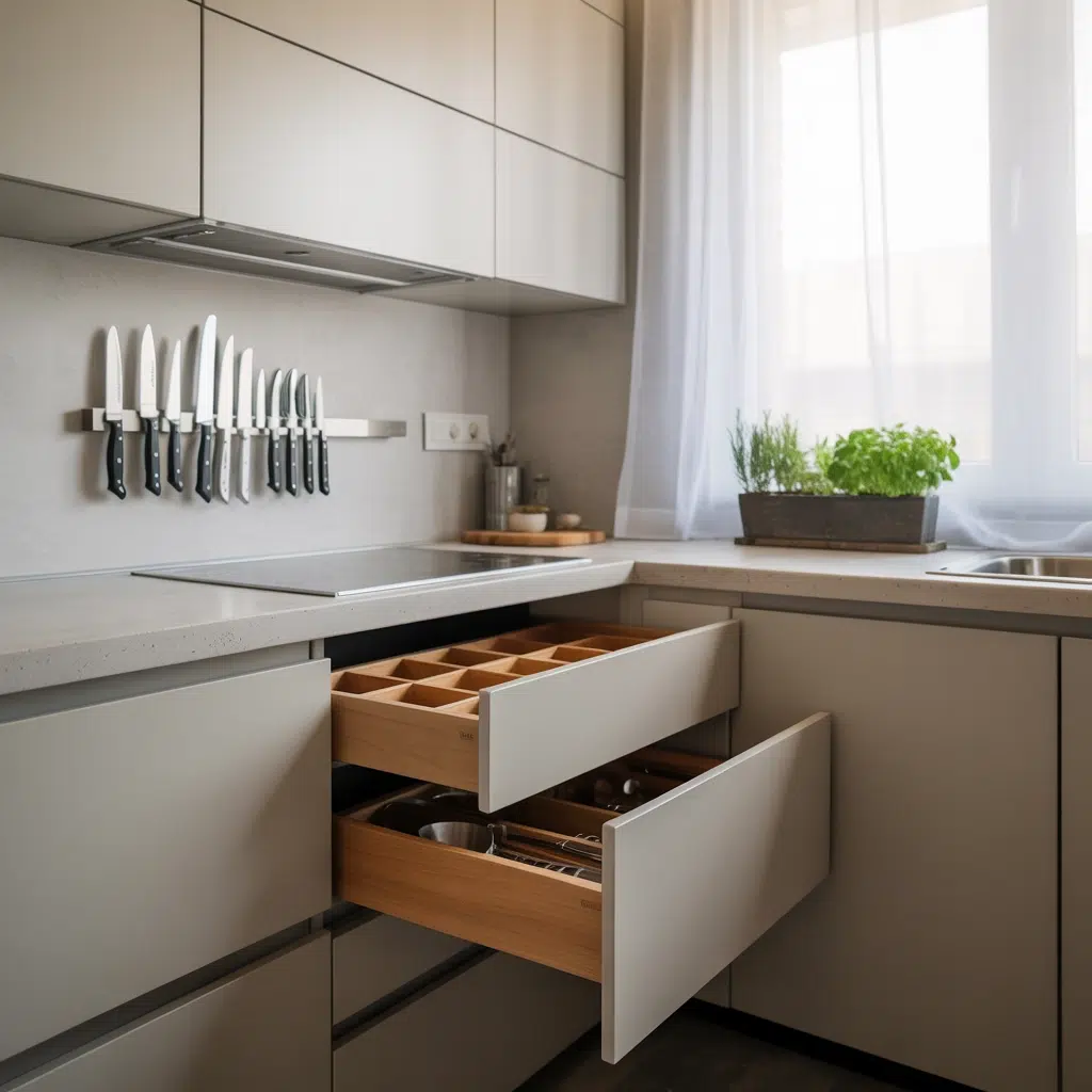 Best Minimalist Small Apartment Ideas: Smart Kitchen Organization