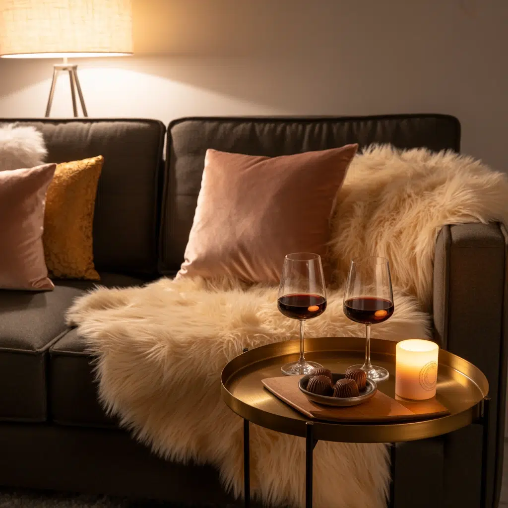 Amazing Apartment Ideas for Couples: Create a Dedicated "Date Night In" Zone (Netflix & Chill, Elevated)