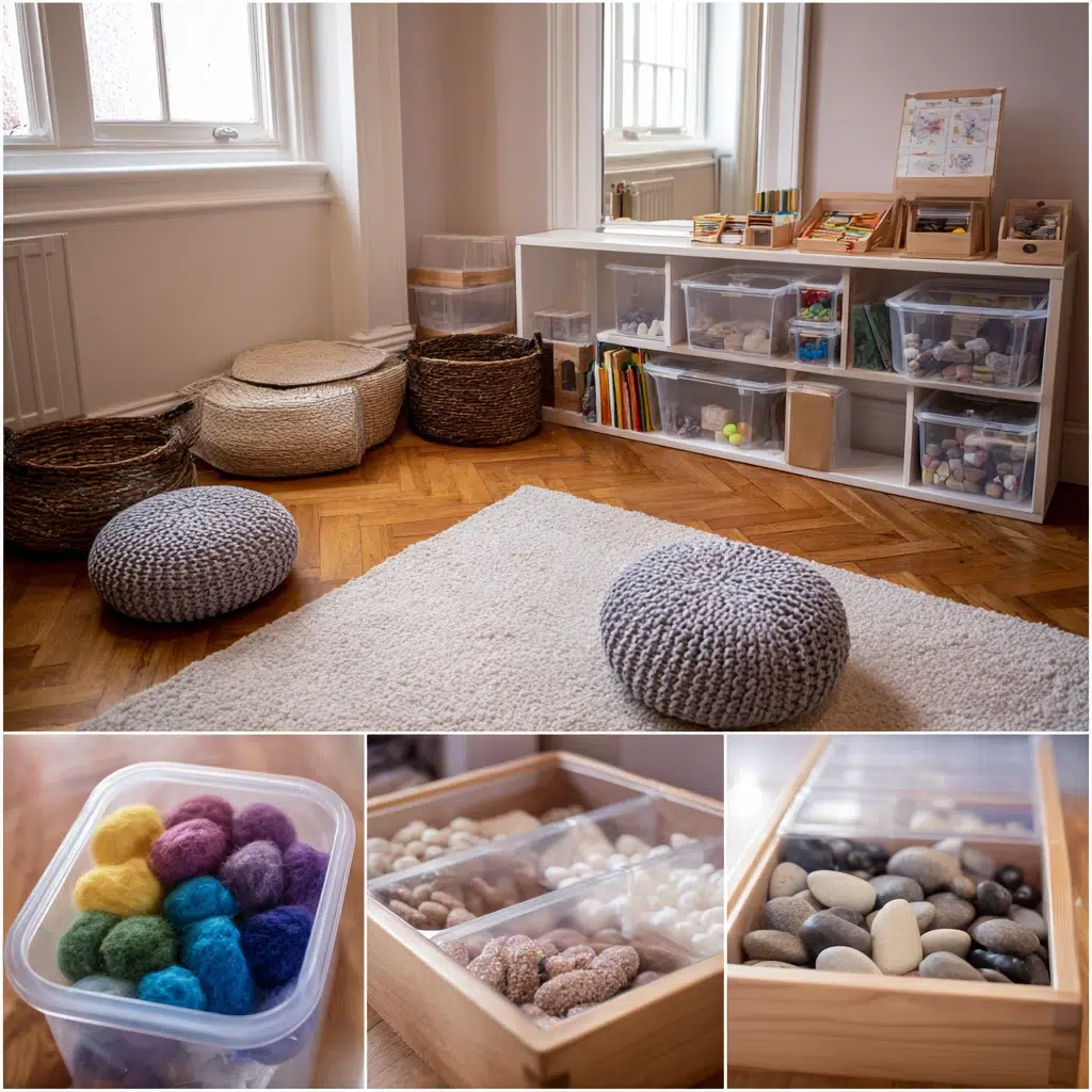 Calming Sensory Room Ideas: Tactile Bins (for Sensory Play)