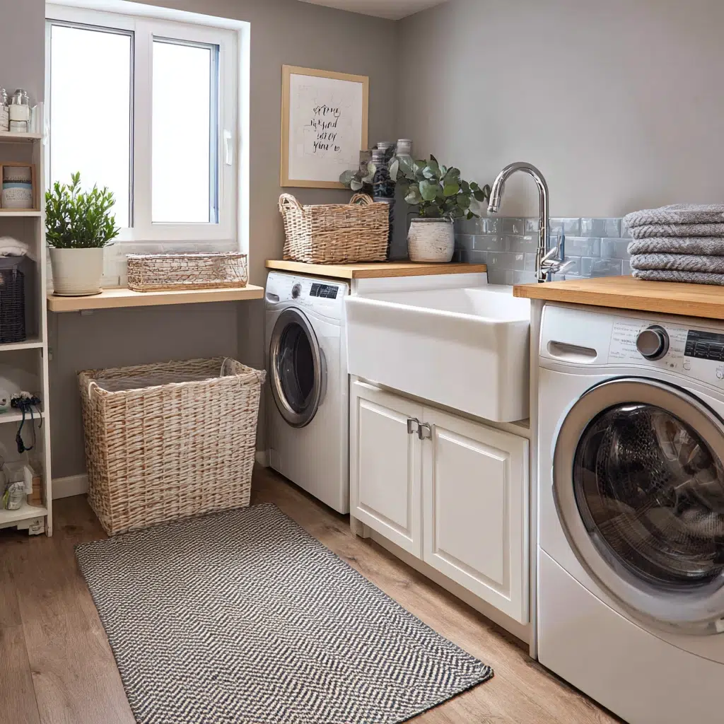 Smart Laundry Room Organization Ideas: Install a Utility Sink
