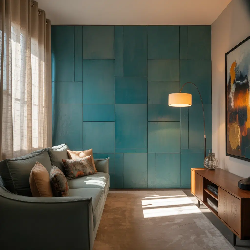 Amazing Apartment Ideas for Couples: Introduce a Feature Wall (A Pop of Personality)