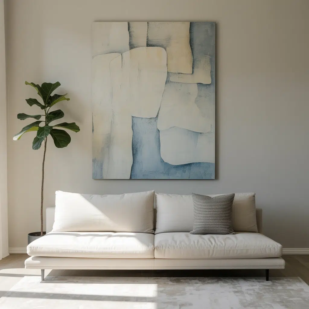 Best Minimalist Small Apartment Ideas: Thoughtful Art Placement