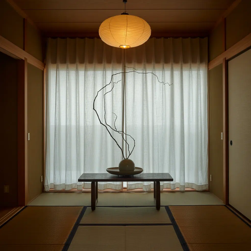Best Japanese Apartment Design Ideas: Infuse Ikebana Flower Arrangements