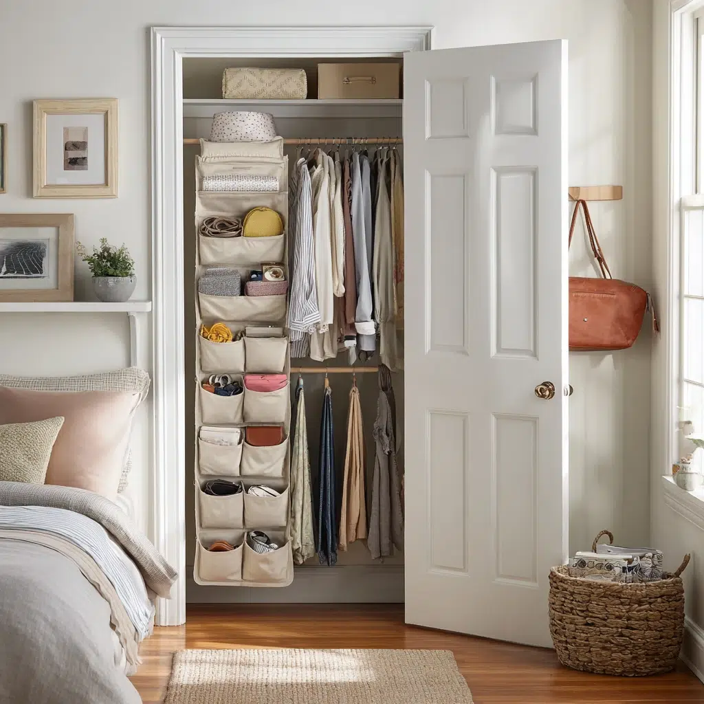 Creative Closet Ideas for Small Spaces: The Mighty Over-the-Door Organizer